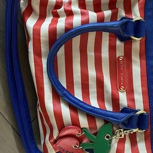 BETSEY JOHNSON FLAG PURSE